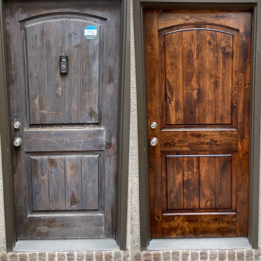 Wood Door Refinishing Wood Doors Refinishing Wood Door Austin Wood Door Refinishing Austin Austin Door Refinishing