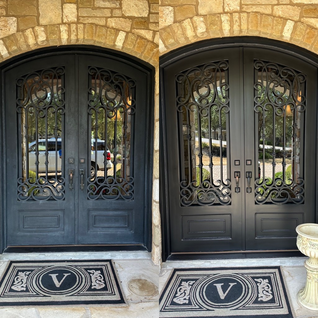 Iron Door Refinishing Iron Doors Austin