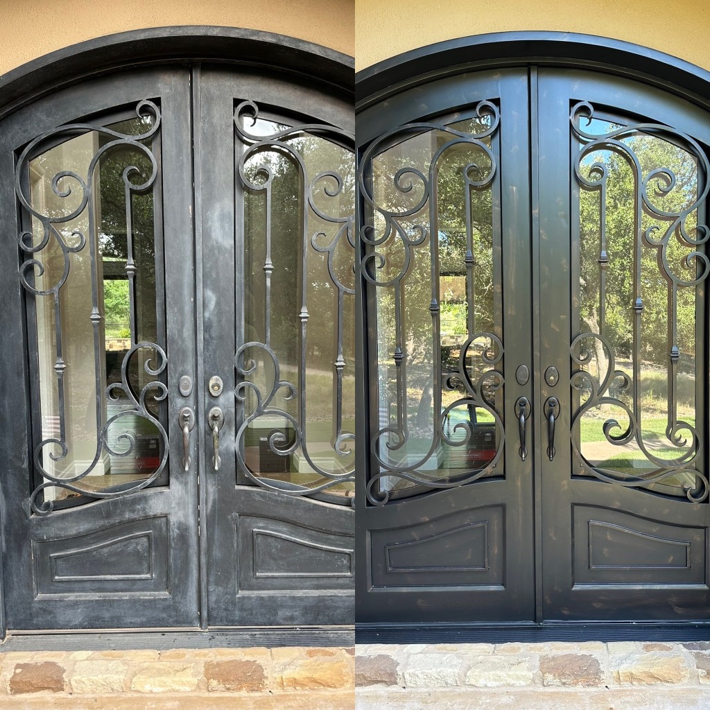 Iron Door Refinishing Iron Doors Austin